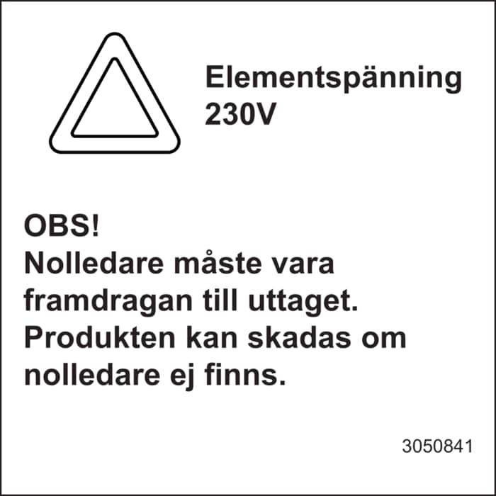 Huomio! Keittotason pistoke tulee kiinnittää lieteen kokonaan!
Tarkista, että kaikki kypsennysalueet toimivat oikein asennuksen jälkeen!