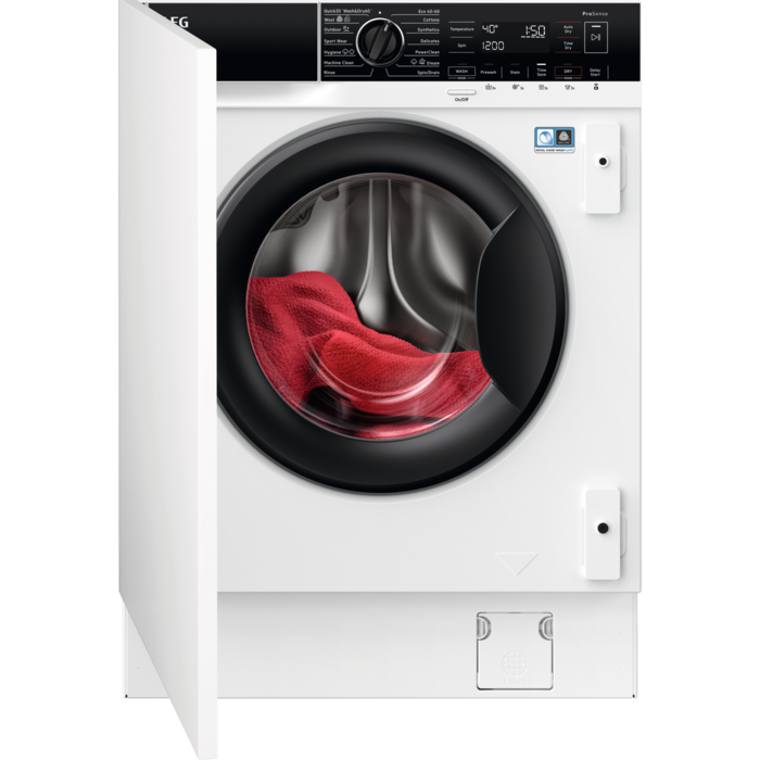 AEG - Integroitu kuivaava pesukone - L8WBI864T3