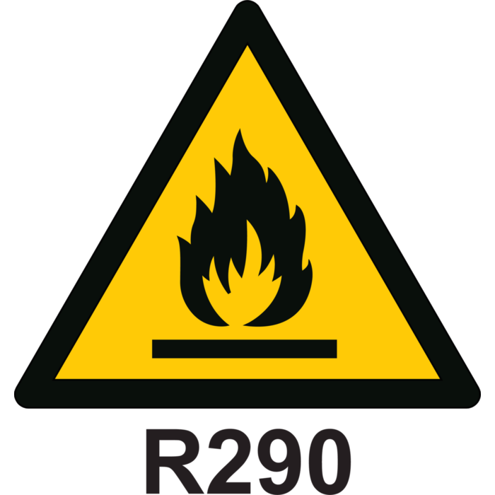 Kylmäainekaasu R290