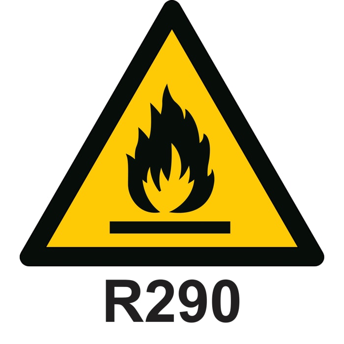 Kylmäainekaasu R290