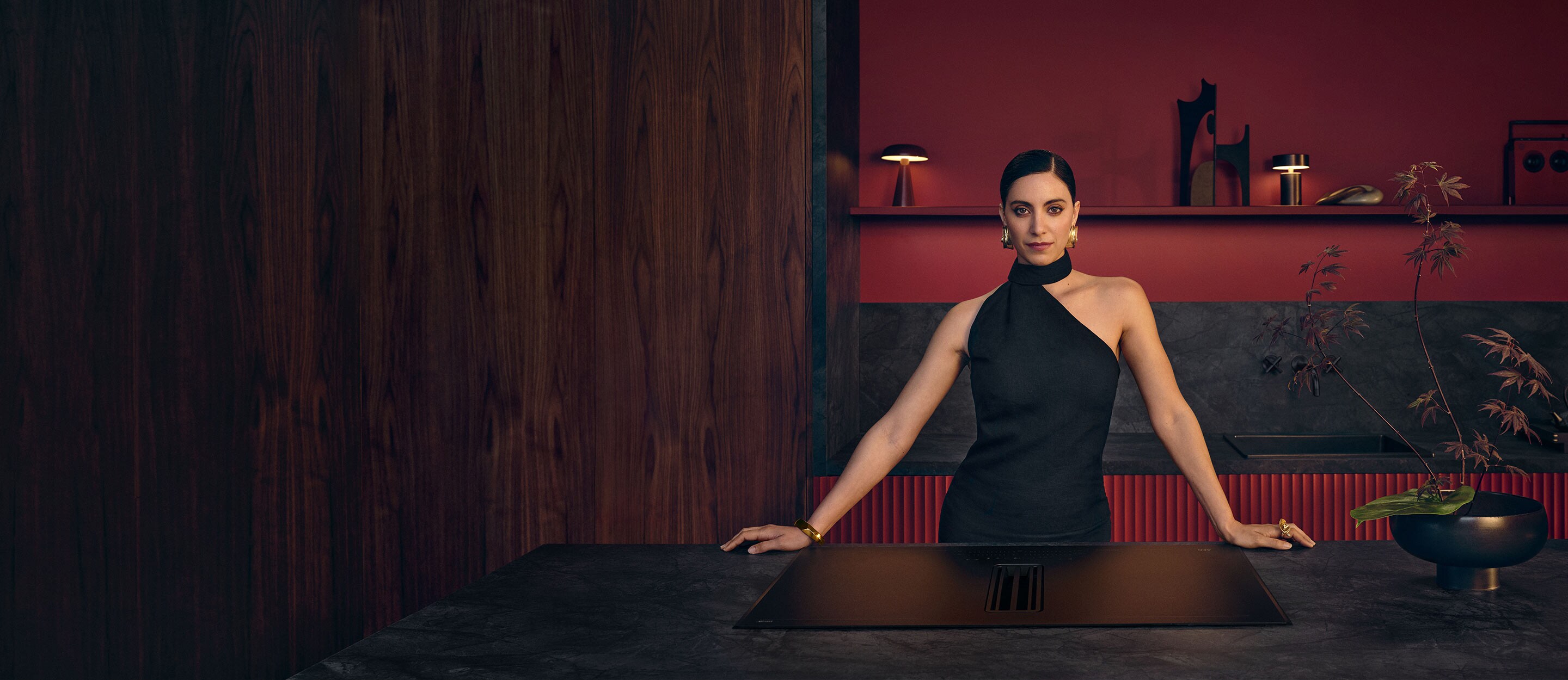 SaphirMatt-induktiotaso keittiössä