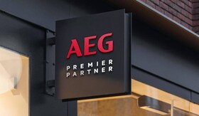 AEG premier partner kyltti