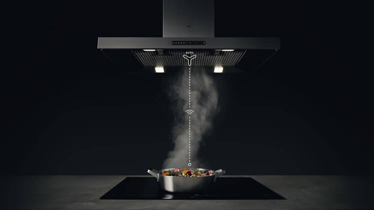 AEGn liesituuletin keittiössä