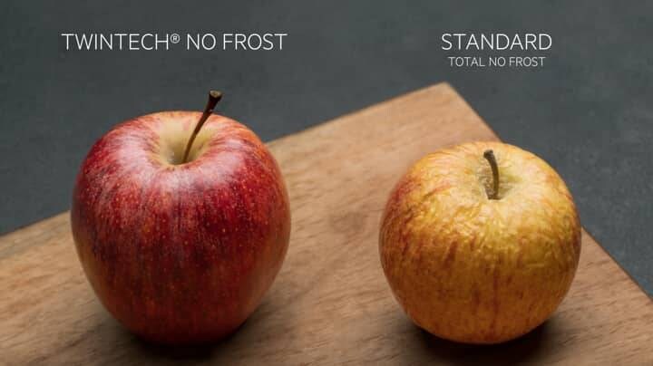 Omenoiden säilyvyyden vertailua