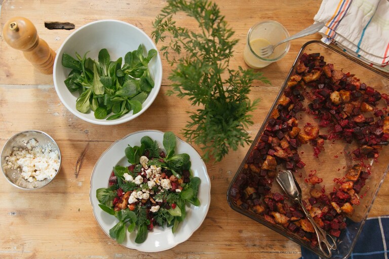 Culinary Misfitsin tähteistä valmistettu caesarsalaatti